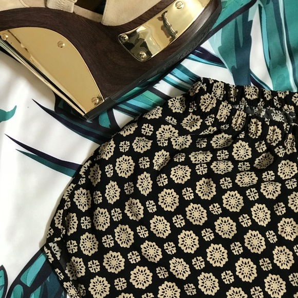 AMBIANCE APPAREL BOHEMIAN HIGH WAISTED SHORTS - Picture 2 of 3